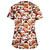 Christmas Print Short-sleeved Pocket T-shirt Nurse Uniform (Color:7 Size:XL)
