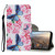 For Huawei Honor Enjoy 7S Colored Drawing Pattern Horizontal Flip Leather Case with Holder & Card Slots & Wallet(Dragonfly Flower)
