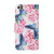 For Huawei Honor Enjoy 7S Colored Drawing Pattern Horizontal Flip Leather Case with Holder & Card Slots & Wallet(Dragonfly Flower)