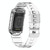 For Fitbit Charge 4 SE Silicone One Body Armor Watch Band(Transparent)