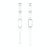 For Fitbit Charge 4 SE Silicone One Body Armor Watch Band(Transparent)