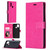 For Samsung Galaxy A21s Crazy Horse Texture Horizontal Flip Leather Case with Holder & Card Slots & Wallet & Photo Frame(Rose Red)