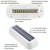 12 LED Solar Outdoor Waterproof Body Sensor Wall Light(White Shell-White Light)