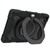 For iPad 10.2 2021 Armor Contrast Color Silicone + PC Tablet Case(Black)