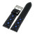 22mm For huawei watch GT2e / GT / GT2 46mm Hollow Leather Watch Band(Blue)