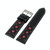 22mm For huawei watch GT2e / GT / GT2 46mm Hollow Leather Watch Band(Red)