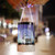 Animation Projection Night Light Multifunctional Portable Decoration Bedroom Bedside Atmosphere Lamp with Remote Control(White)