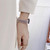 For Fitbit Luxe Nylon Loop Strap Watch Band(White)