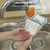 5 PCS Multifunctional Bathroom Faucet Drain Rack Soap Box Rag Hook(Blue)