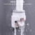 5 PCS Bathroom Wall-mounted Automatic Toothpaste Squeezing Artifact(Blue)
