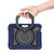 For iPad mini 6 Armor Contrast Color Silicone + PC Tablet Case(Navy Blue)