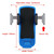 USB Charging Bicycle Light Front Handlebar Led Light , with Holder & Electric Horn, 2400mAh Battery(Black)