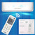 CHUNGHOP K-390EW WiFi Smart Universal Air Conditioner A/C Remote Control with Backlight & LED Light & Base, Support 2G / 3G / 4G / WiFi Network, EU Plug