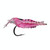 10 PCS 4cm Fishing Soft Artificial Shrimp Bait Lures Popper Poper Baits with Hook(Pink)