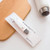 4 PCS Multifunctional Cup Lid Cleaning Brush Slit Feeding Bottle Tube Brush Kitchen Tableware Crevice Brush(White)