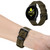 22mm For Huawei Watch GT2e / GT2 46mm Zigzag Leather Watch Band(Green)