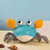 Cartoon Crab Children Swimming Beach Bath Toys(Blue)