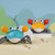 Cartoon Crab Children Swimming Beach Bath Toys(Blue)