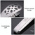 3 PCS Stainless Steel Food Clip Anti-scalding Bread Steak Barbecue Clip Baking Tool