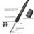908S 80W LCD Thermostat Soldering Iron Constant Temperature Soldering Iron, Plug Type:EU Plug(Red)