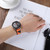 22mm For Huawei Watch GT2e / GT2 46mm Silicone Skin Carbon Fiber Watch Band(Orange)