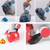 Long Handle Pet Toilet Picker Dog Foldable Toilet(Pink)