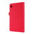 For Lenovo Tab M7 Horizontal Flip TPU + Fabric PU Leather Protective Case with Name Card Clip(Red)