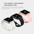P10 1.3inch IPS Color Screen Smart Watch IP67 Waterproof,Support Call Reminder/Heart Rate Monitoring/Blood Pressure Monitoring/Sleep Monitoring(White)