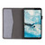 For Lenovo Tab M7 Horizontal Flip TPU + Fabric PU Leather Protective Case with Name Card Clip(Grey)