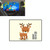 Car Cartoon Magnetic Sunshade Sunscreen Telescopic Collapsible Sunshield, Size:Rear Square(Fawn)