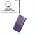 For Sony Xperia L4 Butterfly Love Flower Embossed Horizontal Flip Leather Case with Bracket / Card Slot / Wallet / Lanyard(Dark Purple)