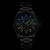 SKMEI 9194 Men Automatic Skeleton Mechanical Steel Band Watch (Silver)