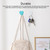 10 PCS Love Heart Hook Stainless Steel Heart Shaped Room Decoration Hook(Stainless Steel Color)