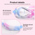 JIEHU JH8102 4 in1 Women HD Transparent Anti-fog Waterproof Swimming Glasses Swimming Cap Set(Pink)