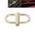 10 PCS Bag Metal Chain Length Adjustment Buckle(Light Gold)