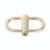 10 PCS Bag Metal Chain Length Adjustment Buckle(Light Gold)