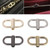10 PCS Bag Metal Chain Length Adjustment Buckle(Light Gold)