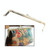3 PCS Handmade Vintage Embossed Square Semi-circular Coin Purse Handbag Handle, Specification:Square Medium