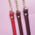 Women Bag PU Leather Chain Long Shoulder Strap Bag Accessories(Brown)