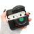 For Apple AirPods Pro Instant Camera Style Bluetooth Headphone Protective Case(Black)