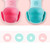 Outdoor Portable Pet Water Dispenser Cat and Dog Portable Drinking Fountain, Style:Small Dog(Pink)