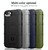 For iPhone SE 2022 / SE 2020 Full Coverage Shockproof TPU Case(Black)