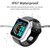 D20 1.3inch IPS Color Screen Smart Watch IP67 Waterproof,Support Call Reminder /Heart Rate Monitoring/Blood Pressure Monitoring/Sedentary Reminder(Pink)