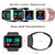 D20 1.3inch IPS Color Screen Smart Watch IP67 Waterproof,Support Call Reminder /Heart Rate Monitoring/Blood Pressure Monitoring/Sedentary Reminder(Pink)