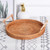 GP23 Braided Sweet Vegetable Fruit Snack Storage Tray Basket, Size: M
