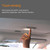 Car Interior Wireless Intelligent Electronic Products Car Reading Lighting Ceiling Lamp LED Night Light, Light Color:Yellow Light(Black)