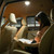 Car Interior Wireless Intelligent Electronic Products Car Reading Lighting Ceiling Lamp LED Night Light, Light Color:Yellow Light(Black)