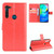 For Motorola Moto G8 Power Retro Crazy Horse Texture Horizontal Flip Leather Case , with Holder & Card Slots & Photo Frame(Red)