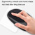 M030 4 Keys 1600DPI Laptop Office Mute Mouse, Style: Double Mode (Black)