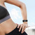 One Beads Slingshot Buckle Solid Stainless Steel Watch Band for Fitbit Charge 4(Black)